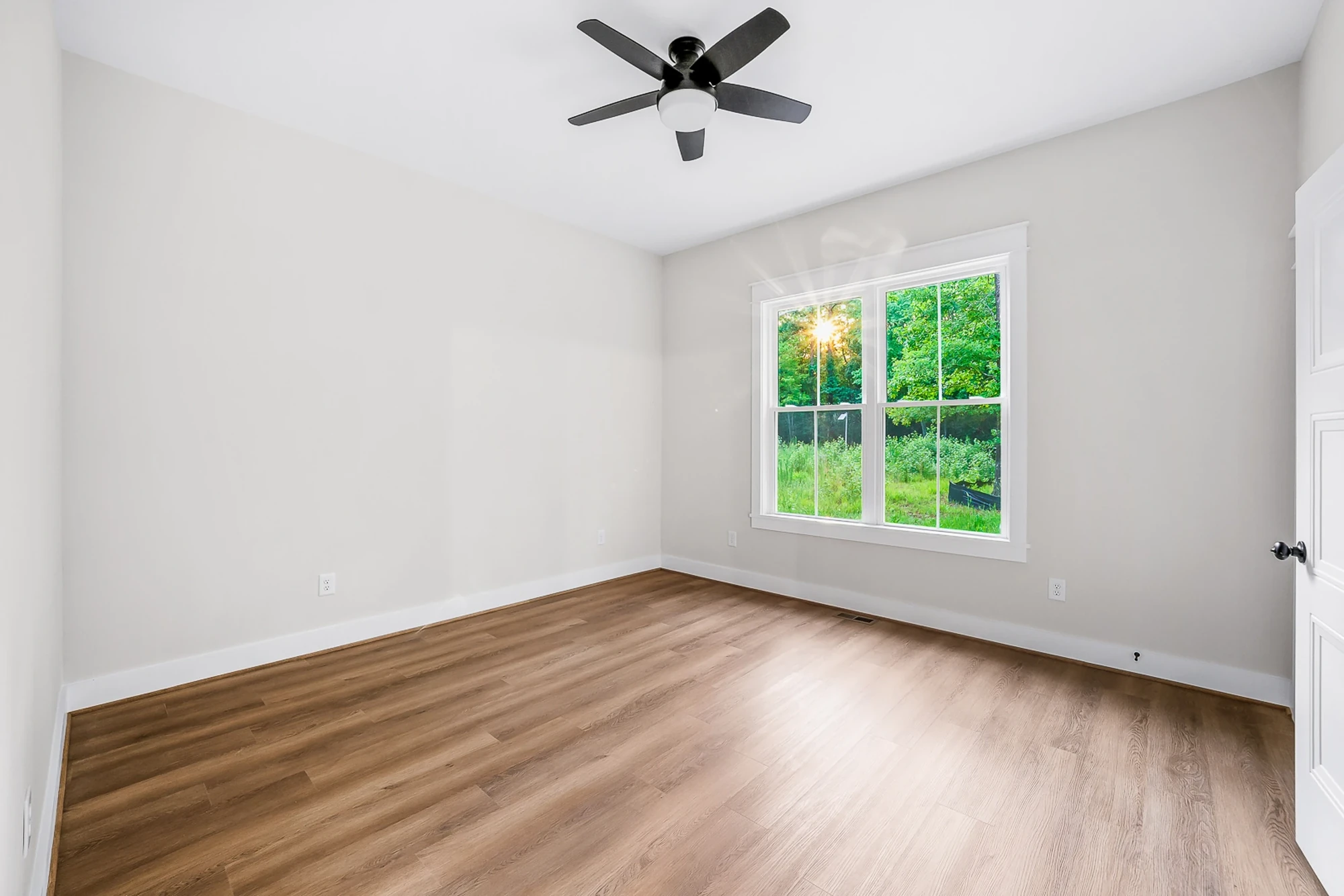Bedroom with natural light
