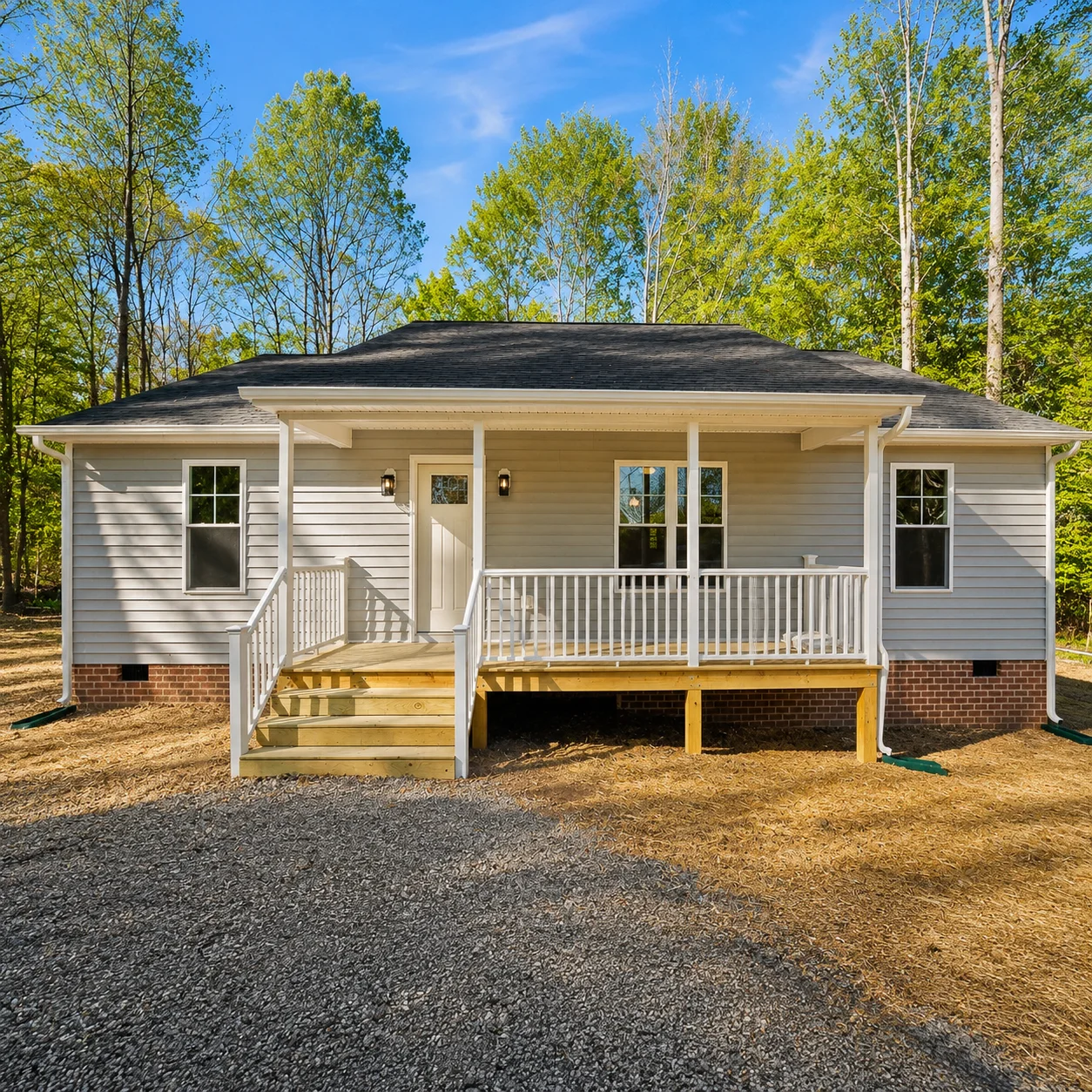 Home addition — cottage-style exterior